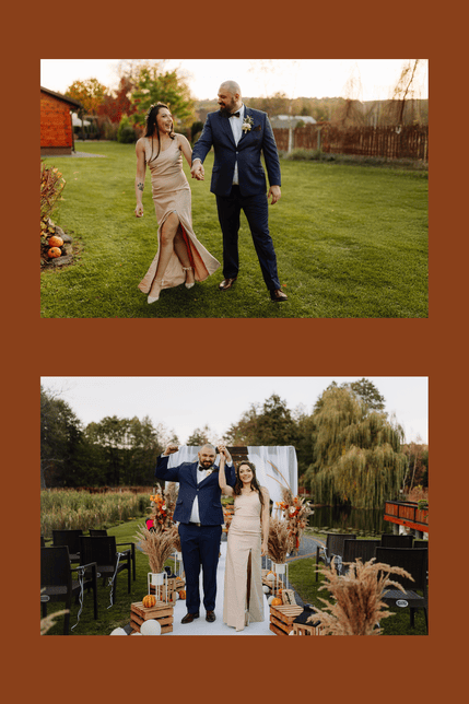 happy customer on their wedding day